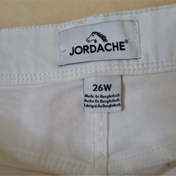 Jordache High Rise Skinny Crop Jeans & Denim Skirt 26W -NWT - Picture 3 of 7